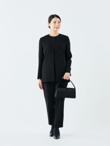 シャールダソー ブラックフォーマル スリーピースパンツスーツ