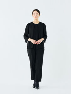 シャールダソー ブラックフォーマル スリーピースパンツスーツ