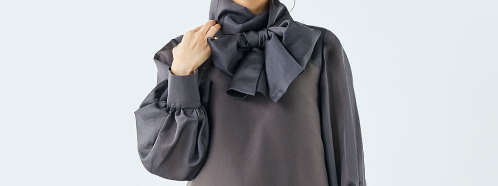 立体的なフォルムが際立つドレス　イギン ジブリーヌ