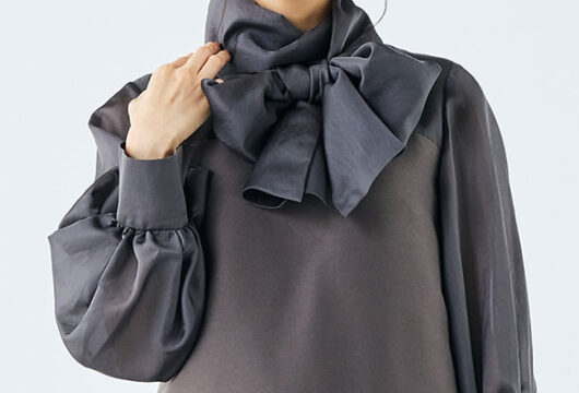 立体的なフォルムが際立つドレス　イギン ジブリーヌ