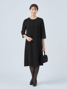 ミッシェル クラン　ブラックフォーマルアンサンブル