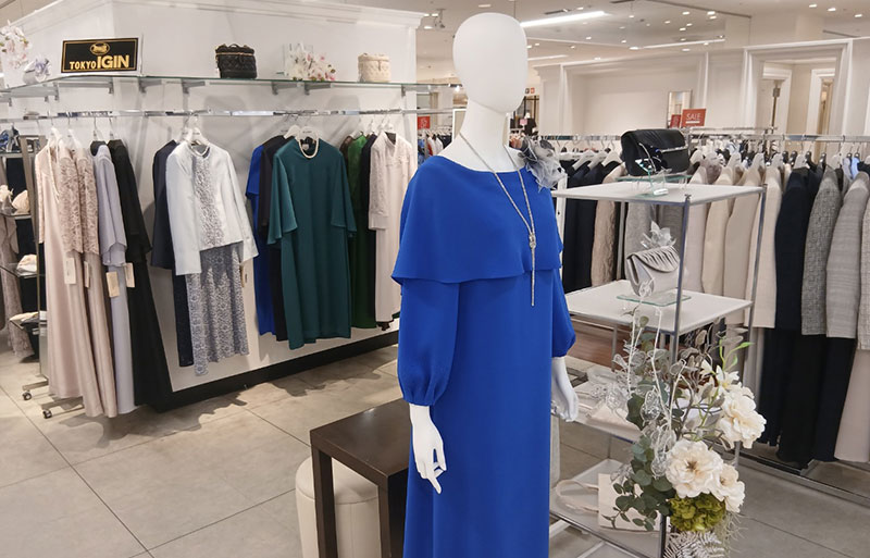 そごう大宮店　４階　【カラーフォーマル売場】 イギン ジブリーヌ取扱い開始